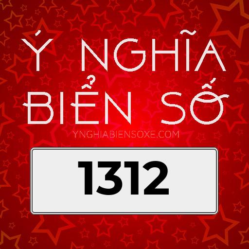 ý nghĩa biển số 1312